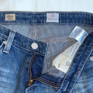 AG Adriano Goldschmied Blue Boot Cut Jeans